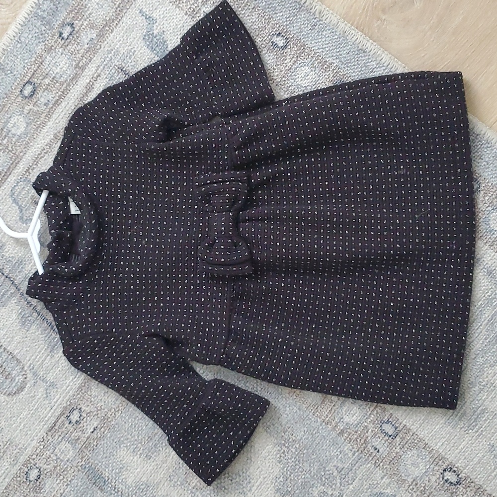 Janie and Jack Juno Valentine Baby Girls Metallic Dot Dress Sz18-24m